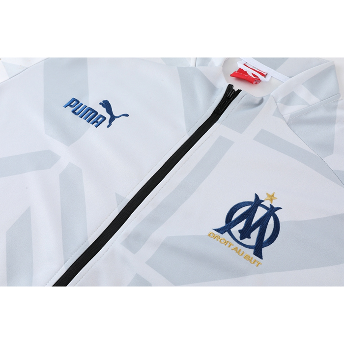 Chaqueta del Olympique Marsella 2022-2023 Blanco - Haga un click en la imagen para cerrar